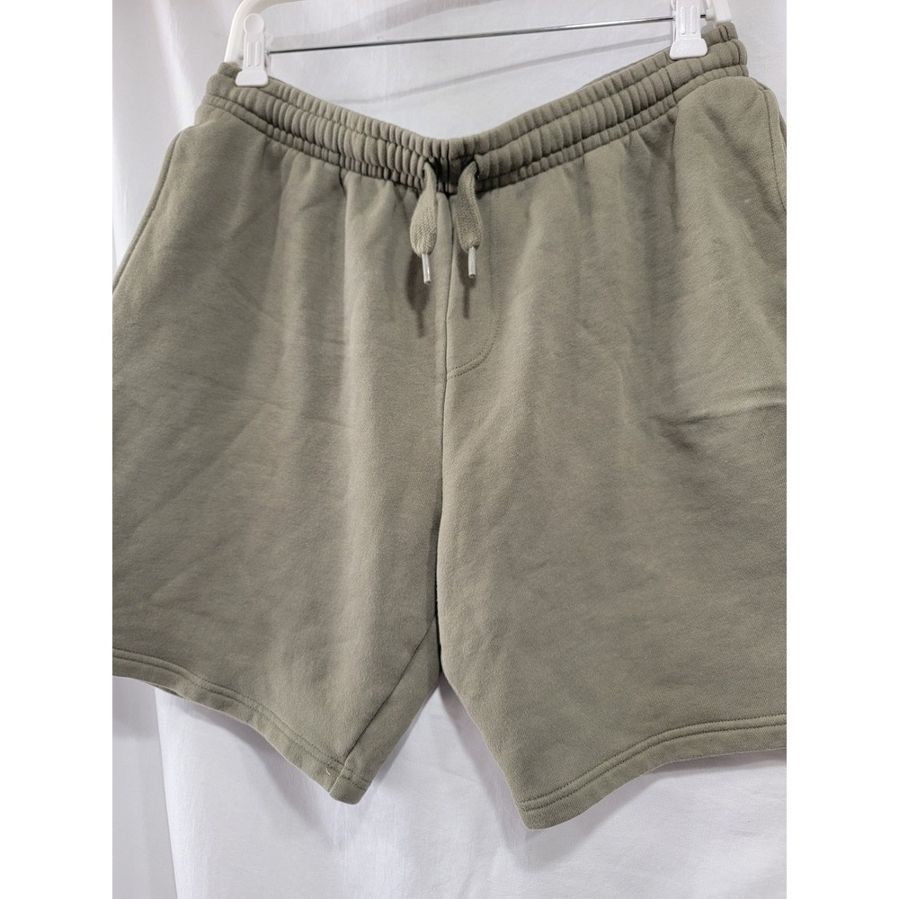Lacoste Men's Sweat Shorts Tan XL Elastic Waist Drawstring Lounge Casual - Picture 4 of 9